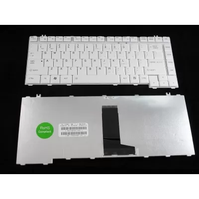Laptop Keyboard Compatible for Satellite L300 (White)