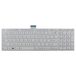 Replacement Laptop Keyboard for Satellite C50D White