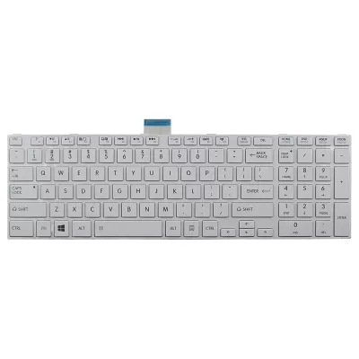 Replacement Laptop Keyboard for Satellite C50D White