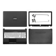 HP 15-DA 15-DB 15-DX 15-DR 250 G7 LCD Top Cover Bezel Hinges with Touchpad Palmrest and Bottom Base Full Body Assembly