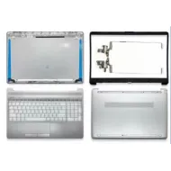 HP 15-GW 15S-GR LCD Top Cover Bezel Hinges with Touchpad Palmrest and Bottom Base Body Assembly HP 15-GW 15S-GR LCD Top Cover Bezel Hinges with Touchpad Palmrest and Bottom Base Body Assembly