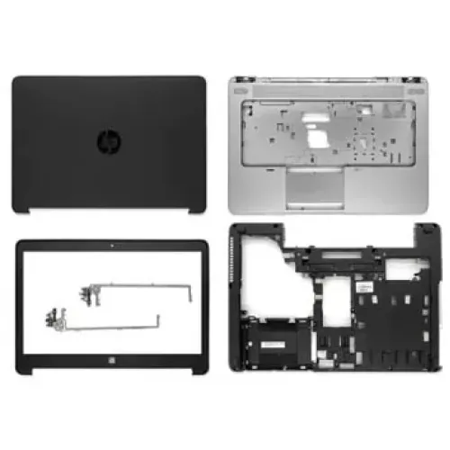 HP ProBook 640 G1 645 G1 LCD Top Cover Bezel Hinges with Touchpad Palmrest and Bottom Base Body Assembly HP ProBook 640 G1 645 G1 LCD Top Cover Bezel Hinges with Touchpad Palmrest and Bottom Base Body Assembly