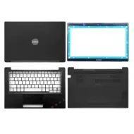 Dell Latitude E7380 E7390 LCD Top Cover Bezel with Touchpad Palmrest and Bottom Base Body Assembly