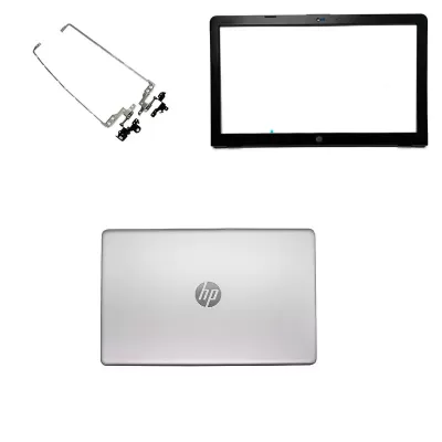 HP 15-DA0299TU 15-da0327TU LCD Top Cover Bezel and Hinges Silver ABH