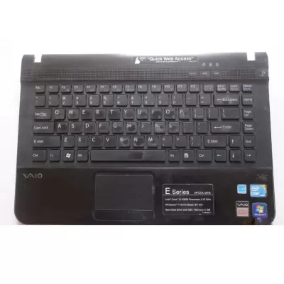 Sony Vaio VPCEA12EN Palmrest Touchpad Black 012-300A-2984-A