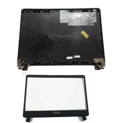 Asus X507 LCD Top Cover Bezel with Hinges ABH