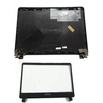 Asus X507 LCD Top Cover Bezel with Hinges ABH
