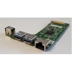 Dell Vostro 3350 USB Ethernet SD DC Jack Daughterboard 48.4ID10.011
