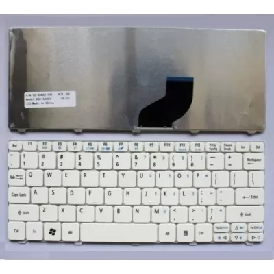 Acer Aspire D255 Laptop Keyboard White Color