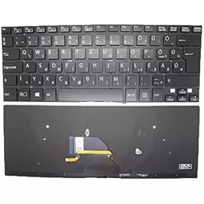 SONY VAIO SVF14 Series Black Keyboard