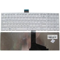 Toshiba Satellite C850 Replacement Keyboard  White Color