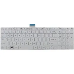 Toshiba Satellite C50L 50D Replacement White Keyboard