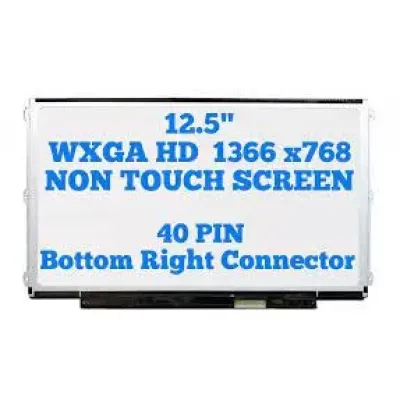 12.5inch WXGA HD Non-Touch Laptop LED Screen Display 40-Pin for Dell Lenovo HP Acer