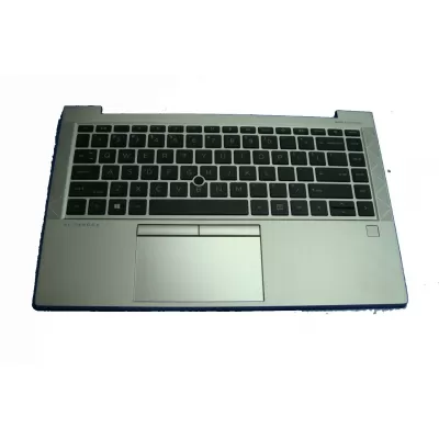 HP EliteBook 845 G7 Laptop Touchpad Palmrest With Keyboard