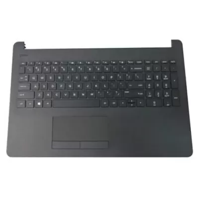HP 15BS 15-BS 15bs1xx Laptop Touchpad Palmrest With Keyboard Black