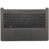 HP 240 G7 245 G7 14-CM 14-CK Touchpad Palmrest with Keyboard