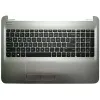 HP 15-AY 15-AC 15-AF Laptop TouchPad Palmrest with Keyboard Silver