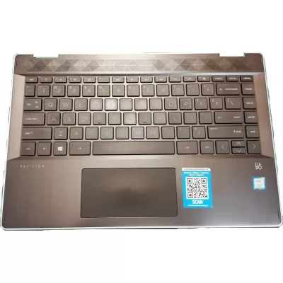 HP Pavilion x360 14M-DH 14 inch Palmrest Touchpad Keyboard