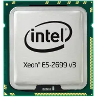 Intel Xeon E5-2699-V3 2.3 GHz 18 Core 45M Cache processor