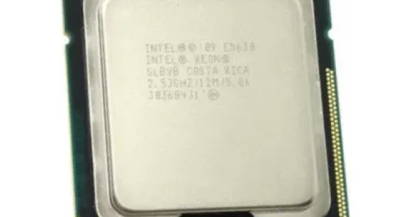 Intel Xeon E5630 2.53 GHz 4 Core 12M Cache processor