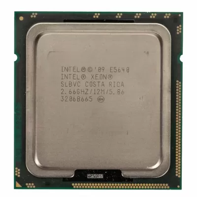 Intel Xeon Processor E5640 Quad Core 12M Cache 2.66GHz SLBVC