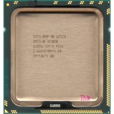 Intel Xeon Processor W3520 Quad Core 8M Cache 2.66GHz SLBEW