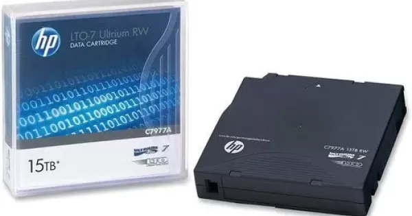 HPE LTO-7 Ultrium 15TB RW Data Cartridge C7977A