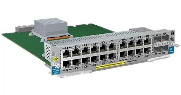 HP 20 Port GT PoE 4 Port SFP v2 zl Module J9535A