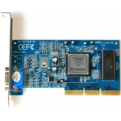 Savage iX 2D/3D Graphic Card 298SDR-8MB A4-S32XX-B1