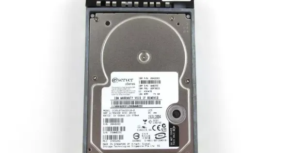 IBM 73.4GB 10K RPM 80Pin SCSI 3.5inch hard Drive 03N6325