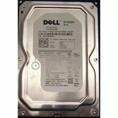 0X464K Dell 160GB 7.2K Rpm 3.5inch SATA Server  hard disk