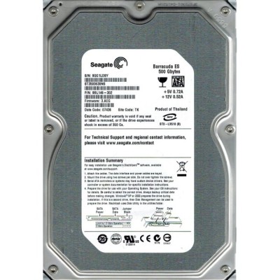 Seagate 500GB SATA 7200RPM 7.2K 3G 3.5inch Hard Disk 9BL146-302