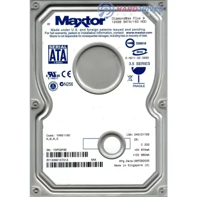 EMC 250GB 7.2K 3Gbps Single Port 3.5inch SATA hard disk 7Y250M006730M