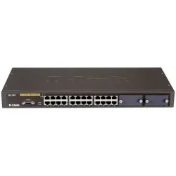 DES-3026 D-link 24 port 10/100 2 fiber gigabyte managed switch