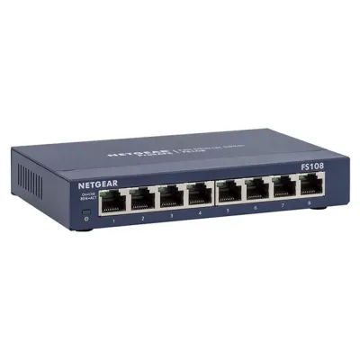 Netgear ProSafe FS108 8 Ports 10/100 Unmanaged Switch