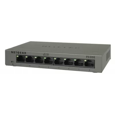 Netgear FS308 8 Port 10/100 Mbps Fast Ethernet Switch