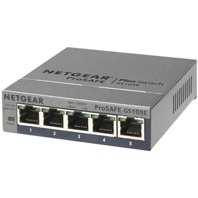 Netgear ProSafe GS105E v2 5 Port Gigabit Unmanaged Switch