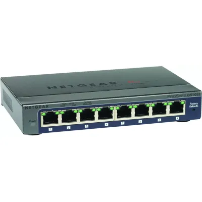 Netgear GS108E v3 8 Port Gigabit Smart Managed Switch