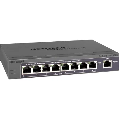 Netgear ProSafe GS108T v1 8 Port Gigabit Ethernet Smart Switch