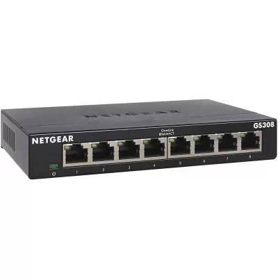 Netgear GS308 8 Port Gigabit Ethernet Switch