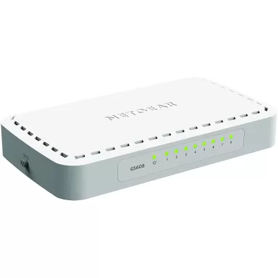 Netgear GS608 8-Ports Ethernet Networking Unmanaged Switch