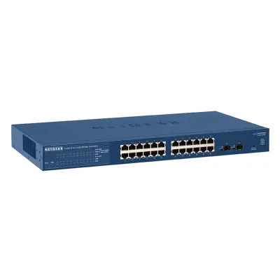 Netgear Prosafe GS724T v1 24 Port Gigabit Smart Network Switch
