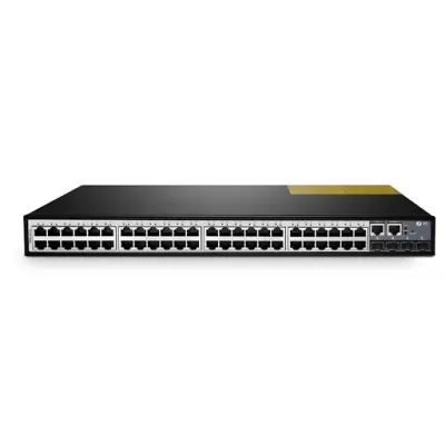 FS S3900-48T4S 48 Port 1000BASE-T Gigabit L2+ Managed Ethernet Switch with 4 10Gb SFP+