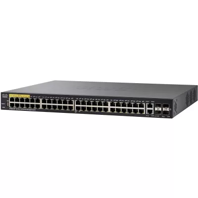 Cisco SF350 48 Port 10/100 PoE Managed Switch SF350-48P-K9 V03