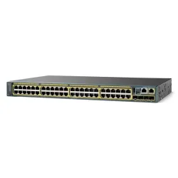 Cisco Catalyst 2960S-48TS Layer 2 10/100/1000 Gigabit Ethernet 48Ports 2 x SFP LAN Lite Managed Switch