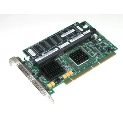 Dell LSI Logic MegaRaid 2 Channel U320 SCSI Raid Controller Card PCBX518-B1