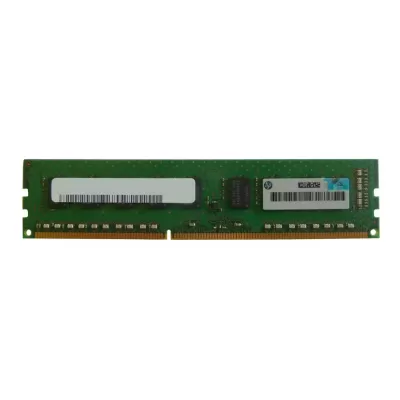 HP 4GB PC3-12800 DDR3-1600MHz ECC Unbuffered CL11 240-Pin DIMM Dual Rank Memory Module Part# 284398-027