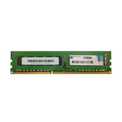 HP 4GB PC3-12800 DDR3-1600MHz ECC Unbuffered CL11 240-Pin DIMM Single Rank Memory Module Part# 468650-154