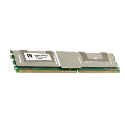 HP 2GB PC2-5300 DDR2-667MHz ECC Fully Buffered CL5 240-Pin DIMM Low Voltage Dual Rank Memory Module Part# 493005-001 HP 2GB PC2-5300 DDR2-667MHz ECC Fully Buffered CL5 240-Pin DIMM Low Voltage Dual Rank Memory Module Part# 493005-001