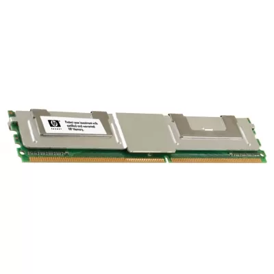 HP 4GB PC2-5300 DDR2-667MHz ECC Fully Buffered CL5 240-Pin DIMM Low Voltage Dual Rank Memory Module Part# 493006-001